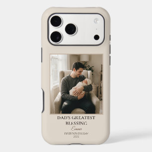 Dad's Greatest Blessing Personalised First Father'