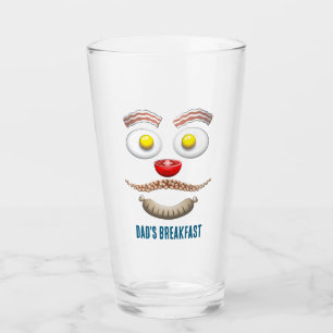 DAD'S HAPPY BREAKFAST FACE GLASS