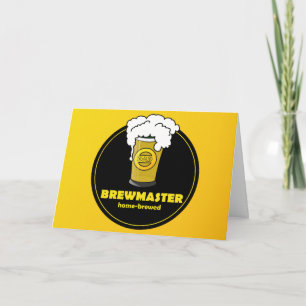 Dad's Home Brew Fathers Day Card