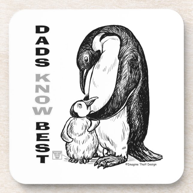 Dads Know Best Coaster (Front)