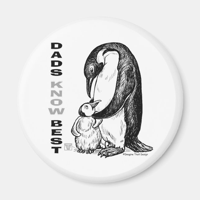 Dads Know Best Magnet (Front)