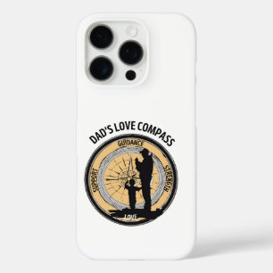 Dad's Love Compass iPhone 16 Pro Case