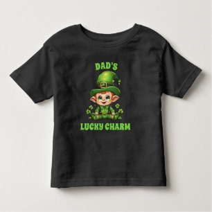 Dad's Lucky Charm Baby Toddler T-Shirt