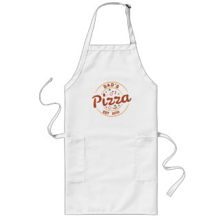   Dad's Pizza Personalised Long Apron