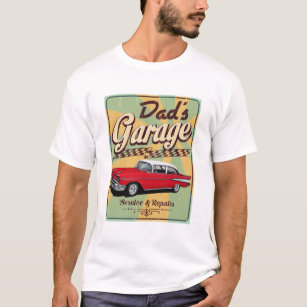 Dad's Retro Bel Air Garage T-Shirt