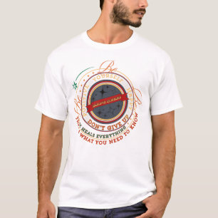 Dad's Rules Circular Badge T-Shirt