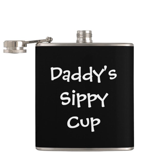 Dad's Sippy Cup Hip Flask (Opened)