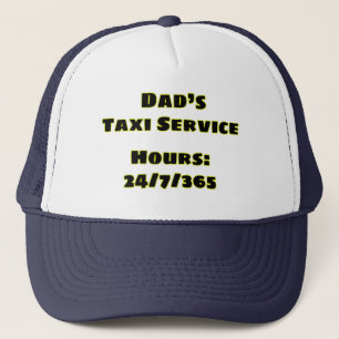 Dad's Taxi Trucker Hat