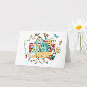 Dad's Toolbox: A Celebration of Fatherhood Card