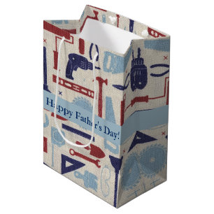 Dad's Tools Medium Gift Bag