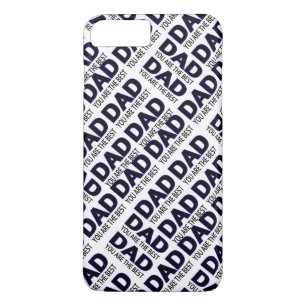 Dad's Typography iPhone 7 Plus, Barely There Case-Mate iPhone Case