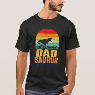 Dadsaurus T Rex Dinosaur Dad Saurus Family Matchin T-Shirt