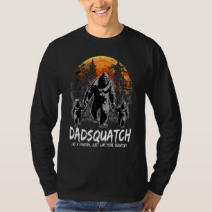 Dadsquatch Like A Grandpa Just Way More Squatchy V T-Shirt