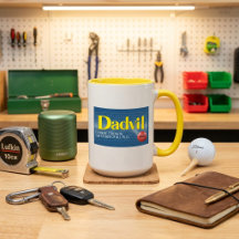 Dadvil Extreme Strength Funny Dad Coffee Mug