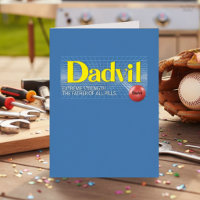 Dadvil Extreme Strength Funny Father’s Day Card