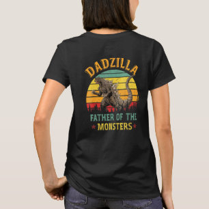 Dadzilla Father Of The Monsters Retro Vintage Suns T-Shirt