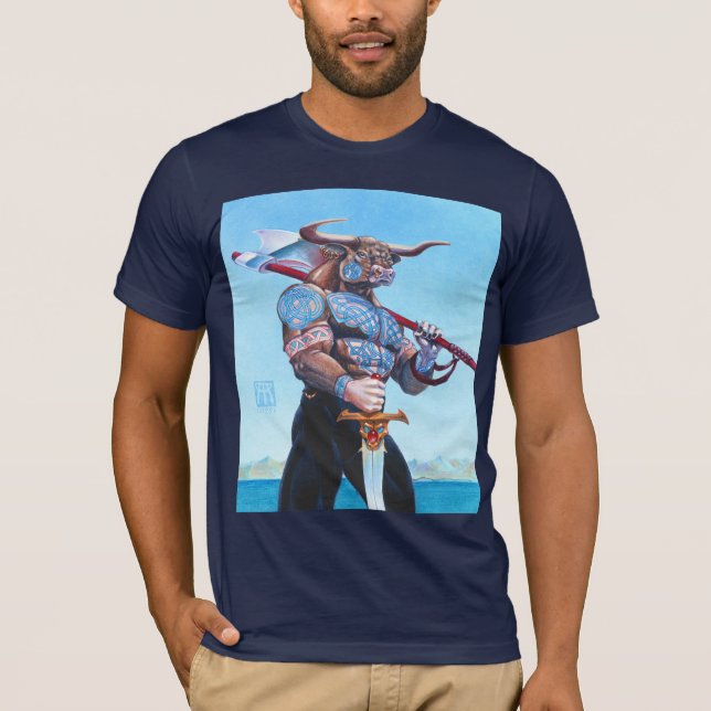 Daedalus Minotaur of Crete T-Shirt (Front)