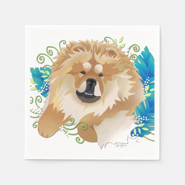 DAEJA VU Chow -  Paper napkins (Front)