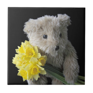 daffodil bear tile