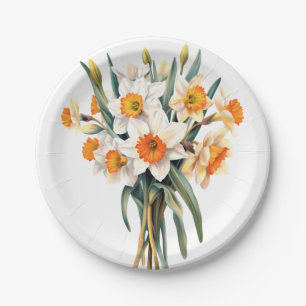 Daffodil Bouquet Plates