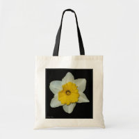 Daffodil Close-up Budget Canvas Tote Bag