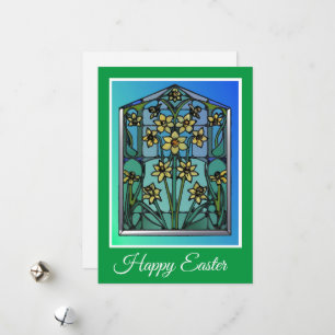 Daffodil Easter Card