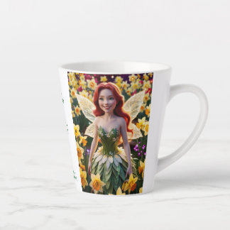 Daffodil Fairy Latte Mug
