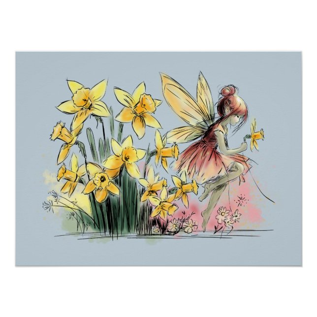 Daffodil Fairy Poster (Front)