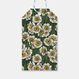 Daffodil garden gift tags