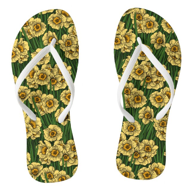 Daffodil garden jandals (Footbed)