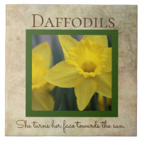 Daffodil Quote Spring Flower