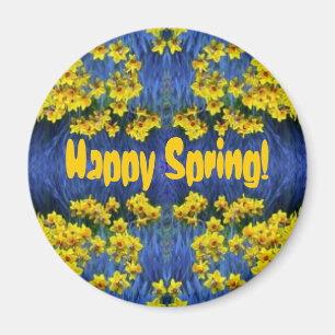 Daffodil Spring Fantasy Magnet