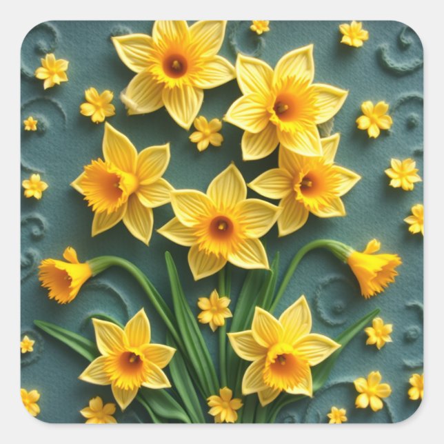 Daffodil  Stickers (Front)