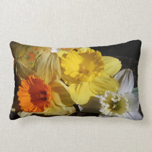Daffodil Threesome Lumbar Cushion