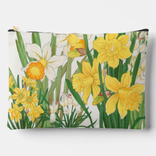 Daffodil Woodblock Painting, Tanigami Kônan, 1917 Accessory Pouch