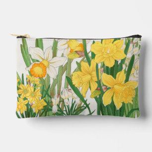 Daffodil Woodblock Painting, Tanigami Kônan, 1917 Accessory Pouch