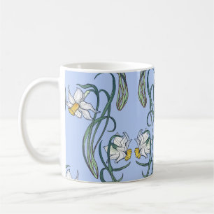 Daffodils Art: Nouveau Spring Coffee Mug