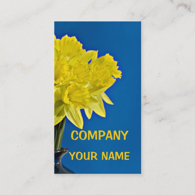 Daffodils Business Card (Front)