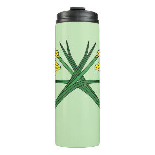 Daffodils Crossed Thermal Tumbler