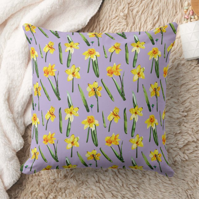 Daffodils Cushion (Blanket)
