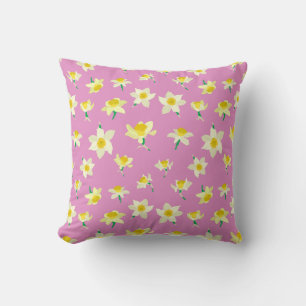 Daffodils. Cushion