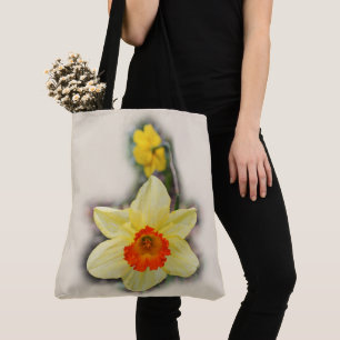 Daffodils in the Woods Tote Bag