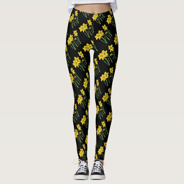 Daffodils Leggings (Front)