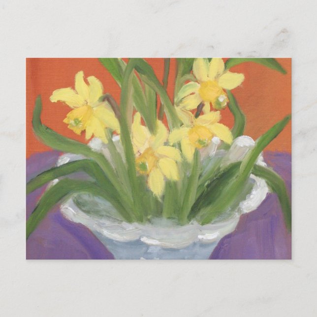DAFFODILS POSTCARD (Front)