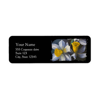 Daffodils Return Address Labels