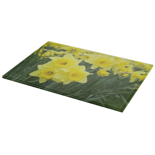Daffodils RF) Cutting Board (Corner)