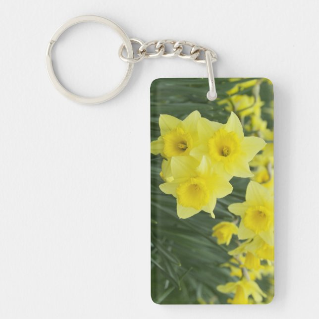 Daffodils RF) Key Ring (Front)