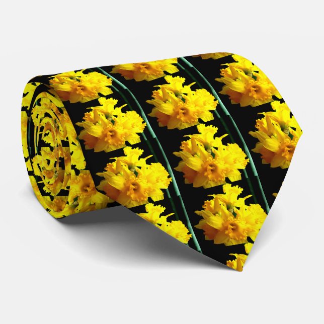 Daffodils  Tie (Rolled)