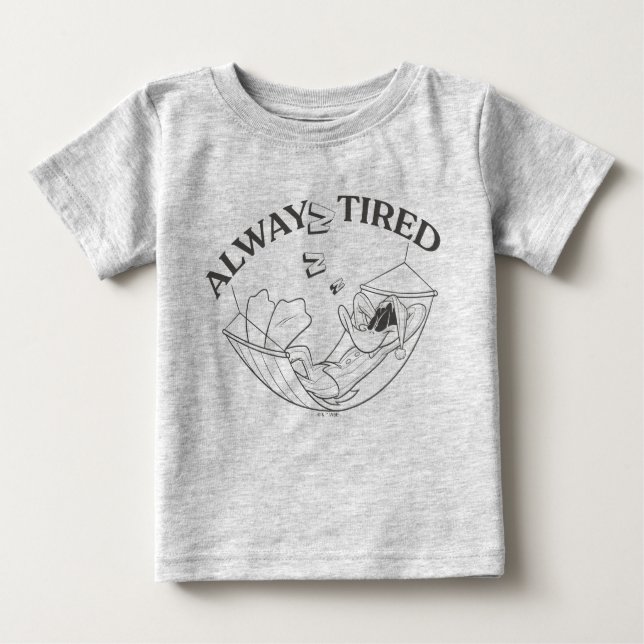 DAFFY DUCK™ Always Tired Baby T-Shirt (Front)