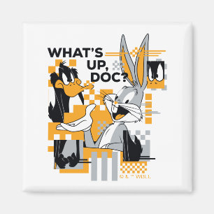 DAFFY DUCK™ & BUGS BUNNY™ Glitch Magnet
